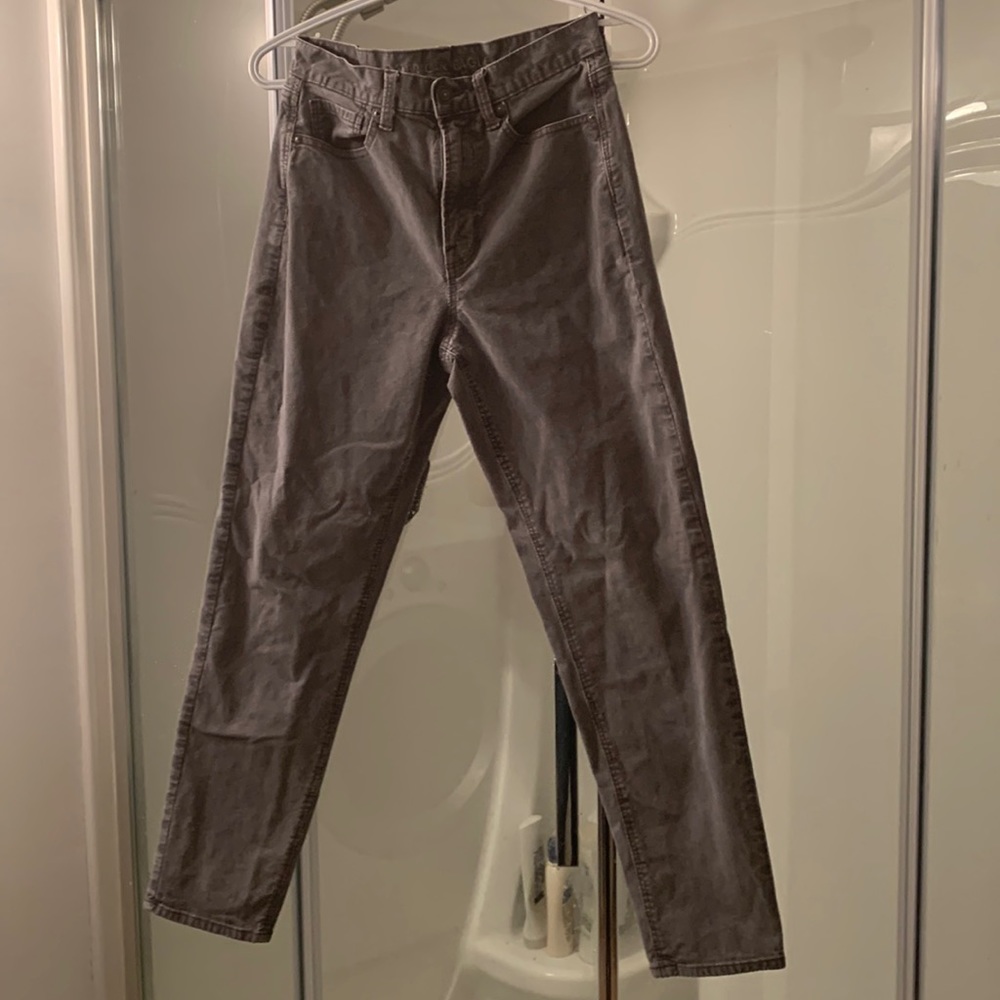 Cordoroy grey pants